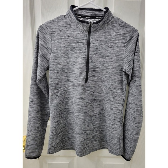 Nike Tops - Nike Golf Dri-Fit Womens XS 1/2 Zip Pullover Gray Long‎ Sleeve EUC